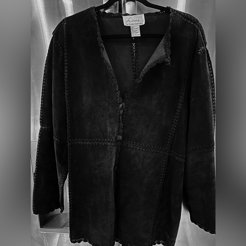 Linea by Louis Dell’Olio Leather Lightweight Jacket